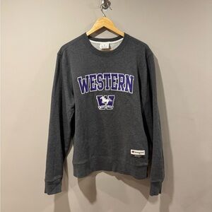 Western University Comfy Crew Sweater